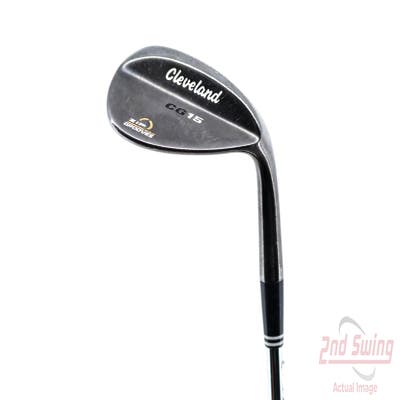 Cleveland CG15 Black Pearl Wedge Sand SW 56° 14 Deg Bounce Cleveland Traction Wedge Steel Wedge Flex Right Handed 36.5in