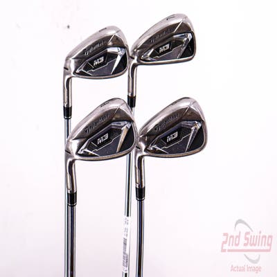 TaylorMade M3 Iron Set 7-PW FST KBS Tour 105 Steel Stiff Left Handed 37.5in