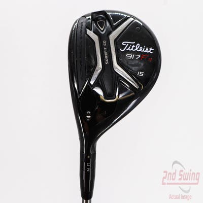 Titleist 917 F2 Fairway Wood 3 Wood 3W 15° Aldila Rogue M-AX 75 Graphite Stiff Left Handed 42.75in