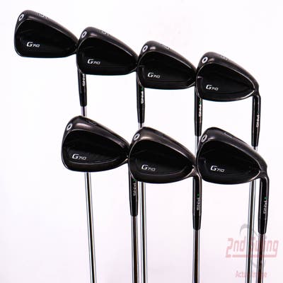 Ping G710 Iron Set 5-PW GW True Temper Dynamic Gold 105 Steel Regular Right Handed Green Dot 38.25in