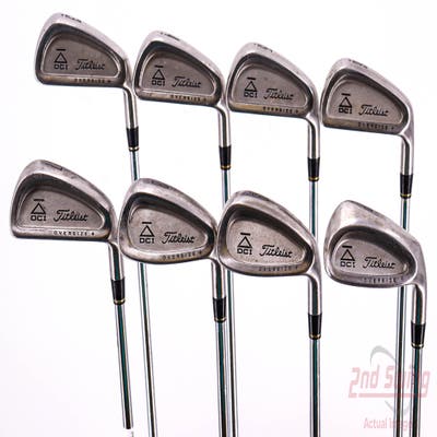 Titleist DCI Black Oversize + Iron Set 3-PW Stock Steel Shaft Steel Stiff Right Handed 39.0in