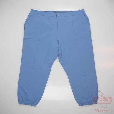 New Womens Ralph Lauren RLX Pants Large L x Blue MSRP $219