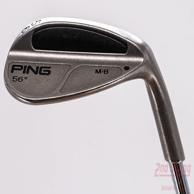 Ping MB Wedge Sand SW 56° M Grind Stock Steel Shaft Steel X-Stiff Right Handed Black Dot 35.0in