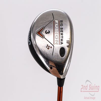 Callaway Big Bertha Fusion Fairway Wood 3 Wood 3W 15° Callaway Aldila NVS Graphite Regular Right Handed 43.0in