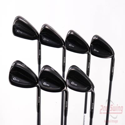 Ping G710 Iron Set 5-PW AW ALTA CB Red Graphite Senior Right Handed Black Dot 38.75in