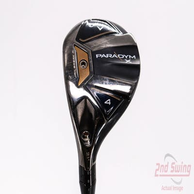 Callaway Paradym X Hybrid 4 Hybrid 21° PX HZRDUS Silver Gen4 65 Graphite Regular Left Handed 40.5in