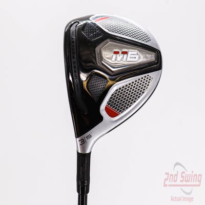 TaylorMade M6 Fairway Wood 3 Wood 3W 15° Fujikura ATMOS 6 Orange FW Graphite Stiff Left Handed 43.75in