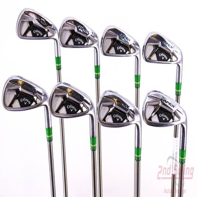 Callaway Apex 21 Iron Set 4-PW AW Accra I Series Steel Stiff Right Handed 38.75in
