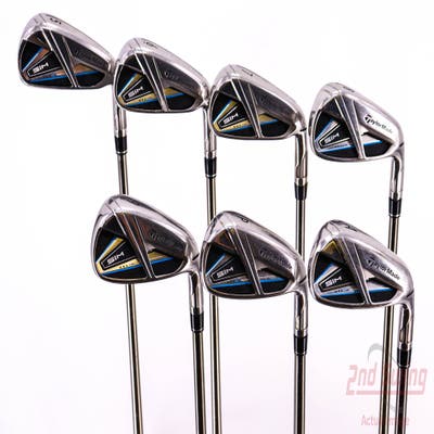 TaylorMade SIM MAX Iron Set 5-PW AW UST Mamiya Recoil ESX 460 F3 Graphite Regular Right Handed 38.75in