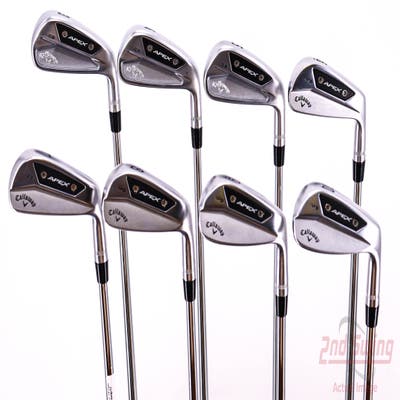 Callaway Apex MB 24/Apex CB 24 Combo Iron Set 3-PW Project X Rifle 6.5 Steel X-Stiff Right Handed 37.75in