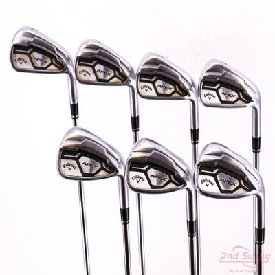 Callaway Apex CF16 Iron Set 4-PW True Temper XP 95 S300 Steel Stiff Right Handed +1/4"