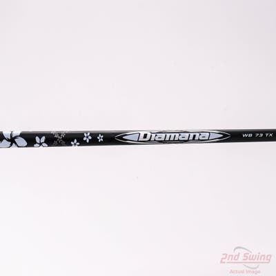 Used W/ Titleist Adapter Mitsubishi Rayon Diamana WB 73g Fairway Shaft Tour X-Stiff 42.75in