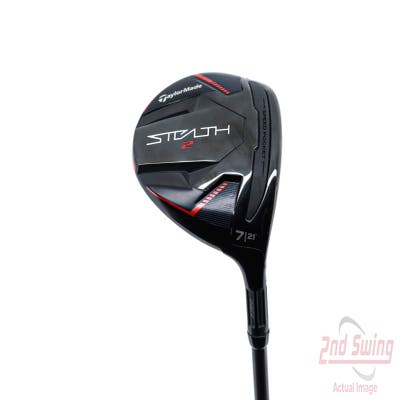 Mint TaylorMade Stealth 2 Fairway Wood 7 Wood 7W 21° autoFlex SF305X Graphite Senior Right Handed 40.5in