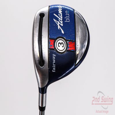 Adams 2015 Blue Fairway Wood 3 Wood 3W Adams Aldila Slimtech 55 Graphite Senior Left Handed 43.5in