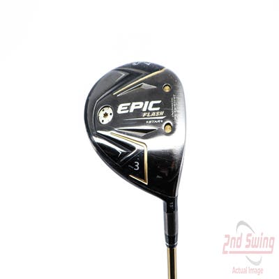 Callaway EPIC Flash Star Fairway Wood 3 Wood 3W 15° UST ATTAS Speed Series 30 Graphite Ladies Right Handed 42.25in