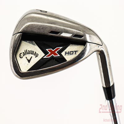 Callaway X Hot 19 Single Iron Pitching Wedge PW True Temper Speed Step 85 Steel Stiff Right Handed 35.5in