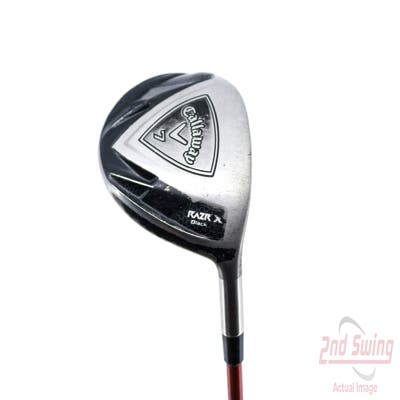 Callaway Razr X Black Fairway Wood 7 Wood 7W Callaway Razr X Black Fairway Graphite Regular Right Handed 42.0in