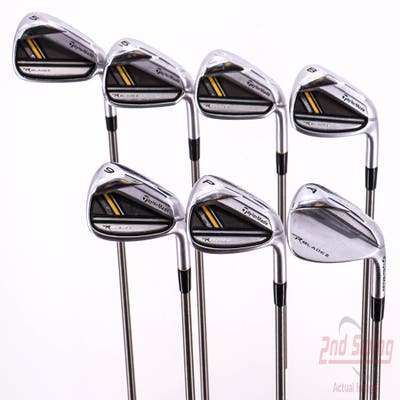 TaylorMade Rocketbladez Iron Set 5-PW AW Aerotech SteelFiber i70 Graphite Regular Right Handed 39.5in