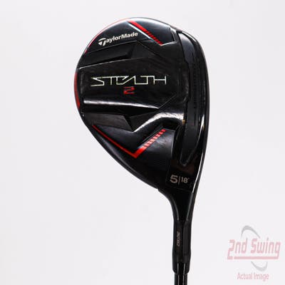 TaylorMade Stealth 2 Fairway Wood 5 Wood 5W 18° Fujikura Ventus Red TR 5 Graphite Regular Right Handed 42.5in