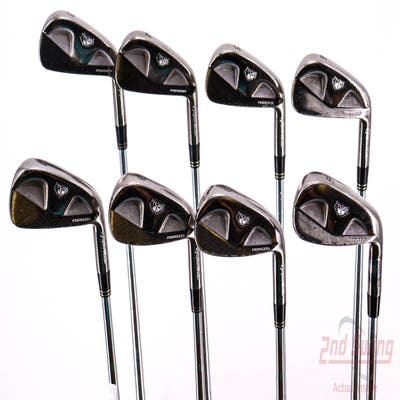 TaylorMade Rac TP MB Smoke Iron Set 3-PW Dynamic Gold SL S300 Steel Stiff Right Handed 38.25in