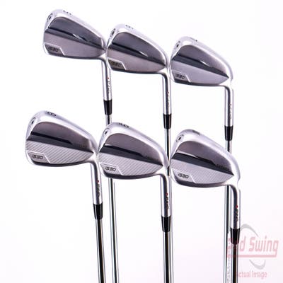 Ping i530 Iron Set 5-PW True Temper Dynamic Gold 120 Steel X-Stiff Right Handed Red dot 38.5in