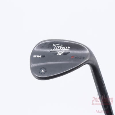 Titleist Vokey SM6 Jet Black Wedge Gap GW 52° 8 Deg Bounce SM6 BV Steel Wedge Flex Right Handed 35.75in