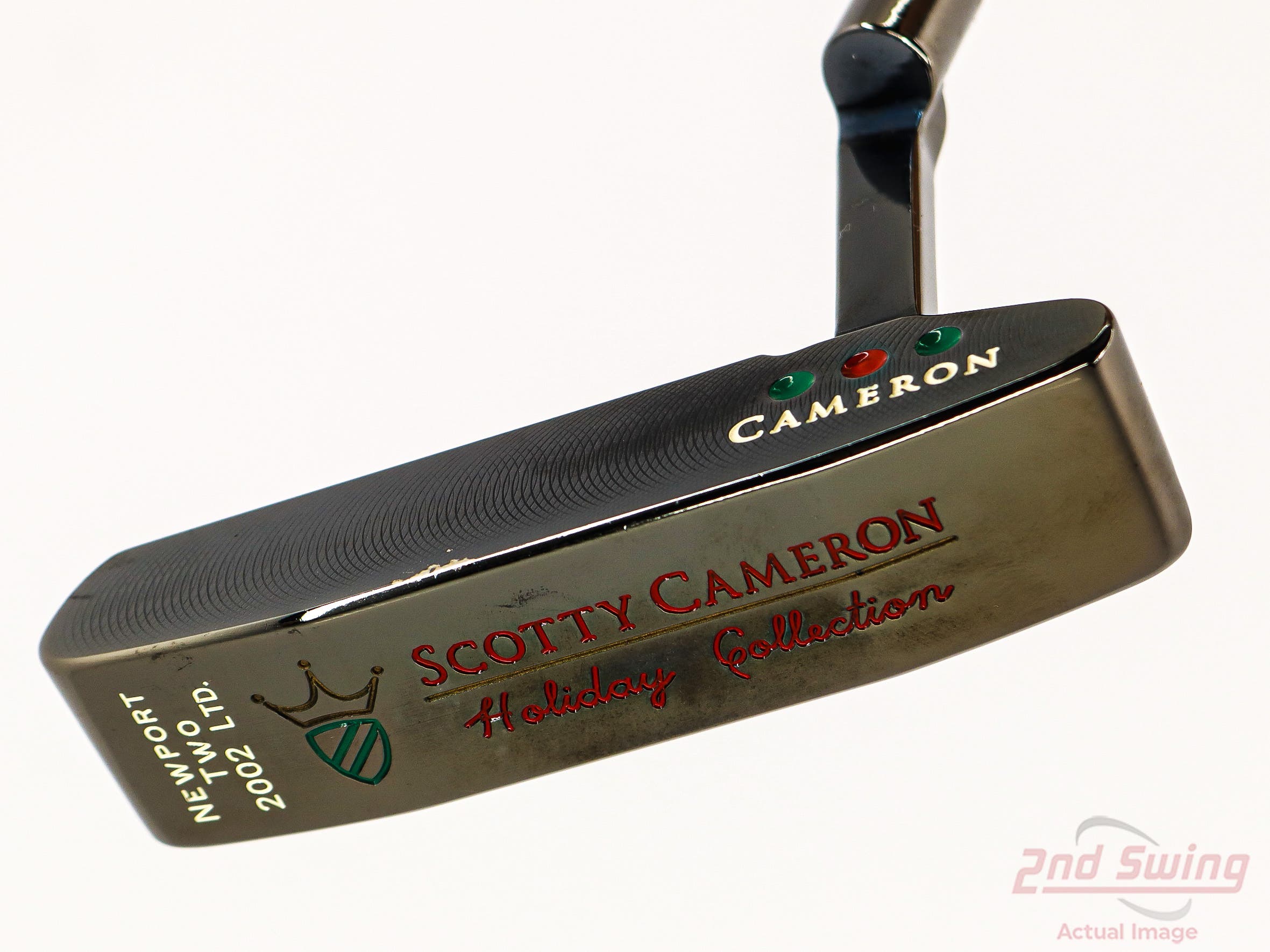 Titleist Scotty Cameron 2002 Holiday Newport 2 Putter (D-62439142887)