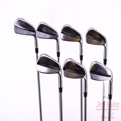 Titleist 620 MB Iron Set 4-PW Dynamic Gold Tour Issue S400 Steel Stiff Right Handed 38.5in