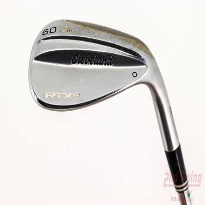 Cleveland RTX 4 Tour Satin Wedge Lob LW 60° 6 Deg Bounce Dynamic Gold Tour Issue S400 Steel Stiff Right Handed 35.0in