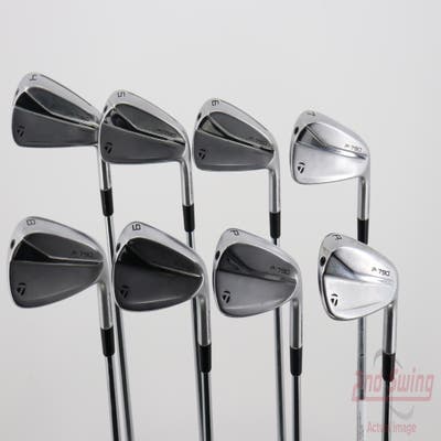 TaylorMade 2021 P790 Iron Set 4-PW AW Project X Rifle 6.5 Steel X-Stiff Right Handed 38.25in