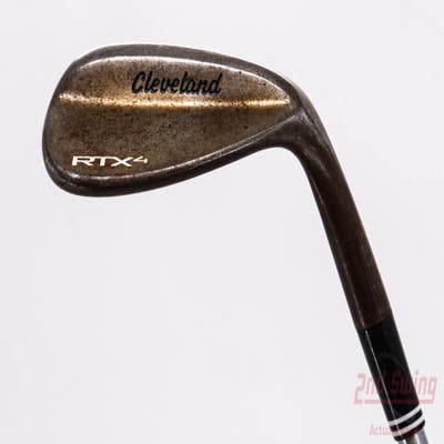 Cleveland RTX 4 Tour Raw Wedge Lob LW 58° 9 Deg Bounce FST KBS Tour C-Taper Lite Steel X-Stiff Right Handed 35.0in