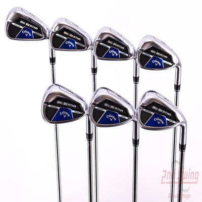 Callaway Big Bertha B21 Iron Set 5-PW AW FST KBS MAX CT80 Steel Regular Right Handed 37.5in