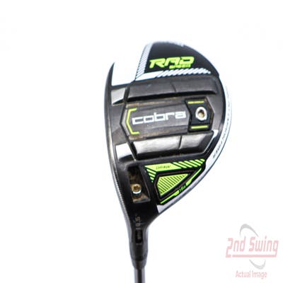 Cobra RAD Speed Draw Fairway Wood 5 Wood 5W 18.5° PX EvenFlow Riptide CB 40 Graphite Senior Left Handed 43.0in