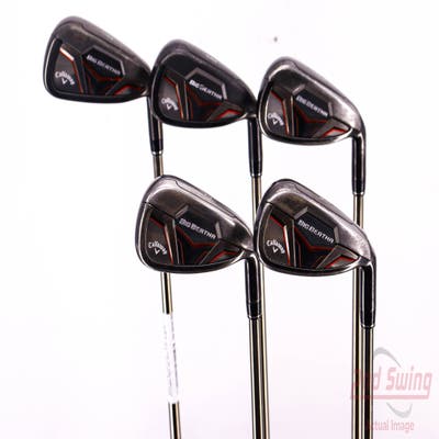 Callaway 2019 Big Bertha Iron Set 7-PW AW UST Mamiya Recoil ZT9 F3 Graphite Regular Right Handed 37.0in