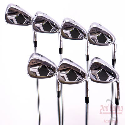 Ping G430 Iron Set 5-PW GW Project X IO 6.0 Steel Stiff Right Handed Black Dot 37.75in