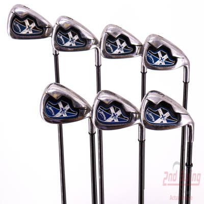 Callaway X-18 Iron Set 5-PW SW Callaway System CW75 Graphite Stiff Right Handed 38.25in