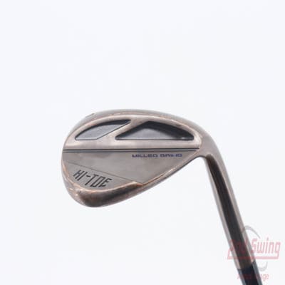 TaylorMade Milled Grind HI-TOE 3 Copper Wedge Lob LW 60° 10 Deg Bounce FST KBS Hi-Rev 2.0 115 Steel Wedge Flex Right Handed 34.75in