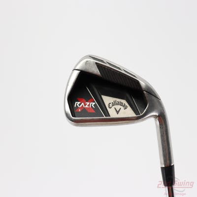 Callaway Razr X Single Iron 6 Iron Callaway Razr X Iron Graphite Steel Uniflex Right Handed 37.0in