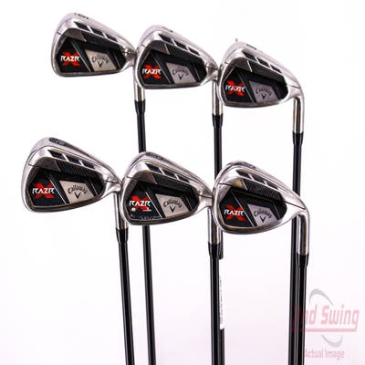 Callaway Razr X Iron Set 6-PW SW Callaway Razr X Iron Graphite Graphite Regular Right Handed 37.0in