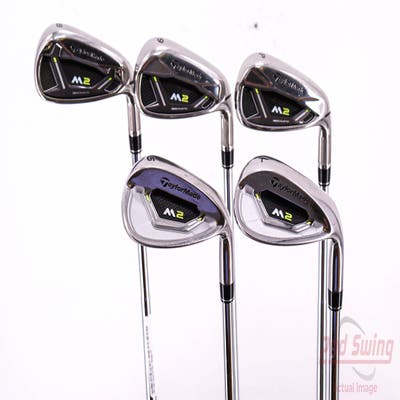 TaylorMade 2019 M2 Iron Set 8-PW SW LW FST KBS 90 Steel Stiff Right Handed 36.75in