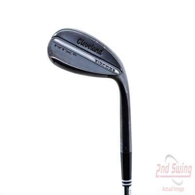 Mint Cleveland RTX 6 ZipCore Black Satin Wedge Lob LW 60° 10 Deg Bounce Dynamic Gold Spinner TI Steel Wedge Flex Right Handed 35.0in