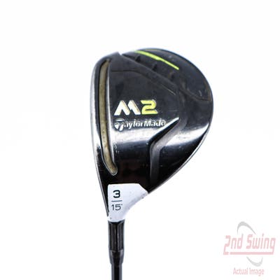 TaylorMade 2019 M2 Fairway Wood 3 Wood 3W 15° FST KBS TD Category 3 70 Black Graphite Stiff Left Handed 44.5in