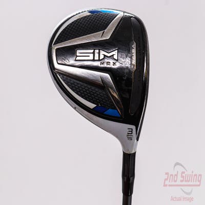 TaylorMade SIM MAX Fairway Wood 3 Wood 3W 15° PX HZRDUS Smoke Black 60 Graphite X-Stiff Right Handed 42.75in