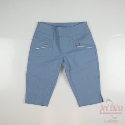 New Womens GG BLUE Shorts 0 Blue MSRP $106