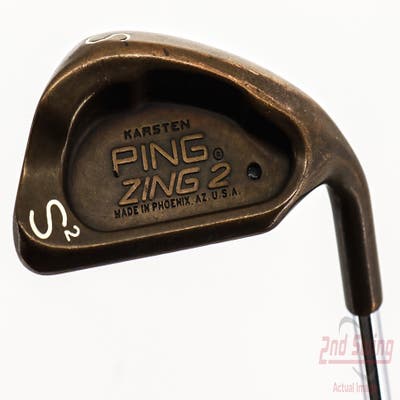 Ping Zing 2 Beryllium Copper Wedge Sand SW Ping DGS Steel Stiff Right Handed Black Dot 35.5in