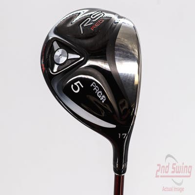 PRGR RS Red Fairway Wood 5 Wood 5W 17° Speeder Evolution for PRGR Graphite Regular Right Handed 43.0in