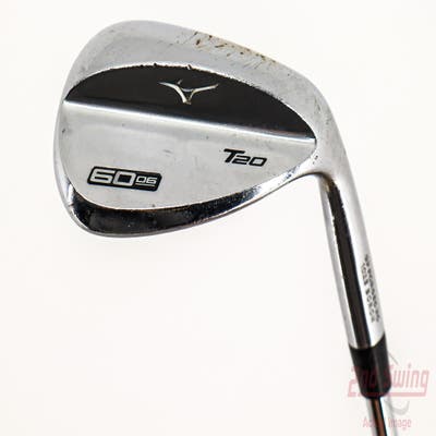 Mizuno T20 Satin Chrome Wedge Lob LW 60° 6 Deg Bounce Dynamic Gold Tour Issue S400 Steel Stiff Right Handed 36.0in