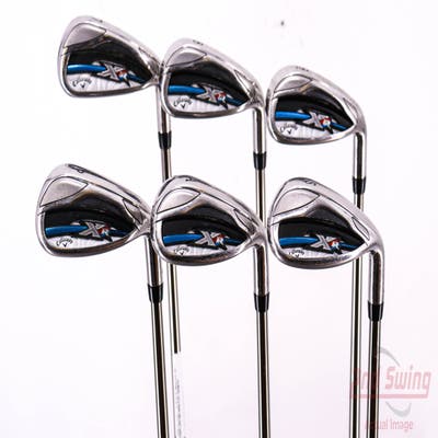 Callaway XR Iron Set 7-PW AW SW UST Mamiya Recoil 450 F1 Graphite Ladies Right Handed 36.5in