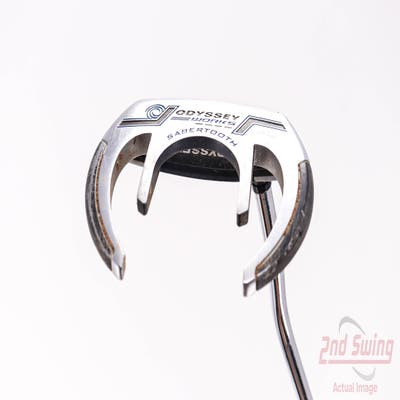 Odyssey Versa 90 Sabertooth White Putter Steel Right Handed 34.5in