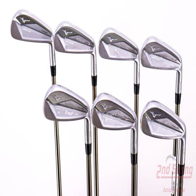 Mizuno JPX 919 Tour Iron Set 4-PW UST Mamiya Recoil 95 F4 Graphite Stiff Right Handed 38.25in